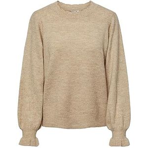 YAS BALIS LS O-Neck Knit Pullover S. NOOS, Nomad, XL