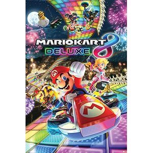 Nintendo Mario Kart 8 Deluxe Poster van het videospel, affiche, print, grootte 61 x 91,5 cm