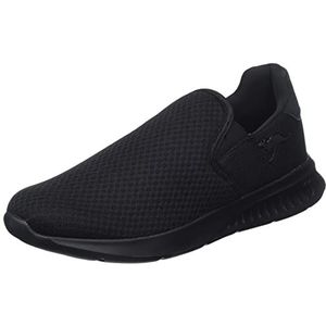 KangaROOS Unisex Kl-a Fixo sneakers, Jet Black Mono, 40 EU
