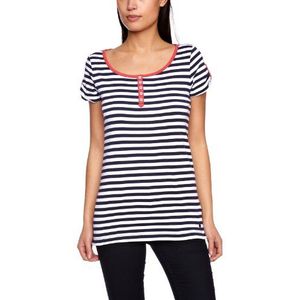 ESPRIT dames T-shirt, gestreept C21625