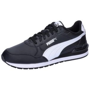 PUMA Unisex St Runner V4 L Sneaker, Puma Zwart Puma Wit, 47 EU