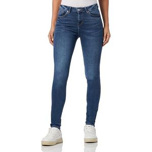 Springfield Jeans Slim, duurzaam wassen, middelblauw, regelmatig voor dames, Medium Blauw, 32