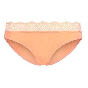 Skiny Dames Every Day In Bamboo Lace Slip, Coral, Regular