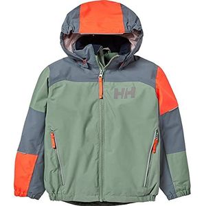 Helly-Hansen Kids Rider 2 geïsoleerde waterdichte winddichte ademende ski-jas, 484 Eucalyptus, 5