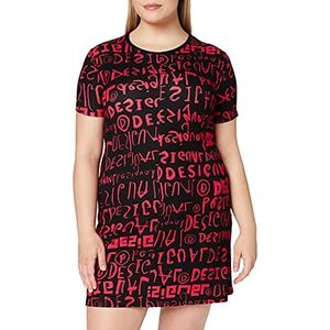 Desigual Casual jurk voor dames, zwart, M