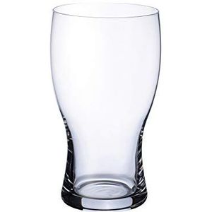 Villeroy en Boch Purismo Beer Pint, set van 2, 650 ml, kristalglas, helder