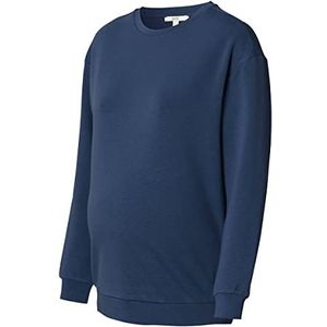 ESPRIT Maternity Dames sweatshirt lange mouwen pullover, donkerblauw-405, S