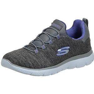 Skechers Summits-quick Getaway dames sneaker, grijs, 36 EU