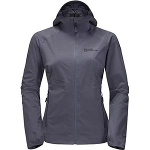 Jack Wolfskin Emberberg Jas, Delfin, XS Dames, Dolfijn, XS