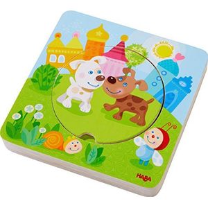 Haba Houten Puzzel Dieren 5 Stukjes