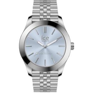 Ice-Watch - ICE steel Silver light blue - Montre argent pour femme avec bracelet en acier inoxydable - 024744 (Small)