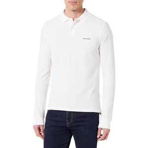 Pepe Jeans Heren M Basic Long Polo Polo, wit (mousse wit), M, Wit (mousse Wit), M