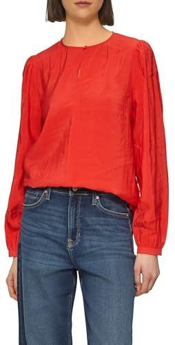 s.Oliver - Blouse - Alledaagse Elegant - Met Pofmouwen