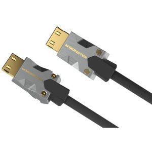 Monster M1000 HDMI-kabel 1,5 m, premium HDMI 2.0, HDMI-kabel 4K, high-speed HDMI-kabel 22,5 Gbps, HDR, 24K gouden connectoren, tv-kabel, compatibel met gameconsoles, laptops, dvd-spelers en