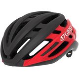 Giro Agilis MIPS fietshelm voor volwassenen, matzwart/helder rood, S (51-55 cm)