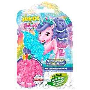INKEE - Bubble Bath Liquid Galupy Eenhoorn | Eenhoorn badadditief voor kinderen, schuimbad kinderen met aloë vera en gummibeertjesaroma, 40 g