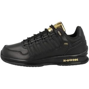 K-Swiss Heren Rinzler GT Sneaker, zwart/goud, 44,5 EU, zwart/goud., 44.5 EU