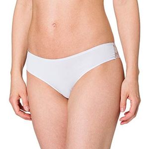 Triumph Lovely Micro Braziliaanse string tailleslip voor dames, Soft Violet, XS