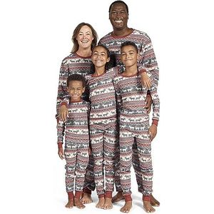 The Children's Place baby girls Family Matching Christmas Holiday Sets, Snug Fit 100% Cotton, Adult, Big Kid, Toddler, Pajama Set, Harvest Fairisle, 9-12 Months US