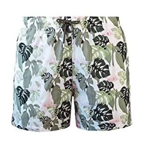 Averie Men's Wyatt Board Shorts, wit, S, wit, S