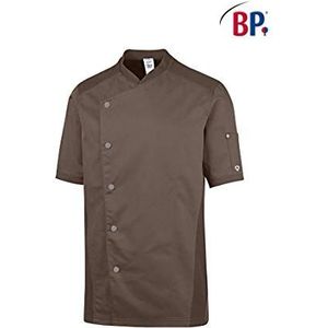 BP 1599-485 Heren koksjas met korte mouwen voor 50% katoen, 50% polyester valk, maat 3XL