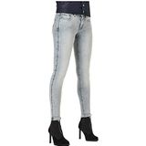 G-STAR RAW Damesjeans 3301 Mid Waist Skinny, grijs (Sun Faded Grey D05889-9882-6013), 36W x 36L