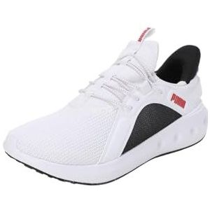 PUMA Unisex Softride Carson Ease in Road Running Schoen, Puma Wit voor alle tijden, rood, 39 EU