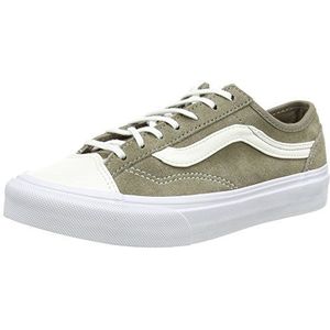 Vans Style 36 Slim, uniseks Low-Top Sneakers voor volwassenen, Groen lederen Tc Brindle, 38.5 EU