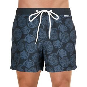 Athena Summer Vibes, bermuda, bad voor heren, Marineblauw, S