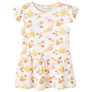Bestseller A/S meisjes Nmfhalia Cap Sl Dress jurk, wit (bright white), 92 cm
