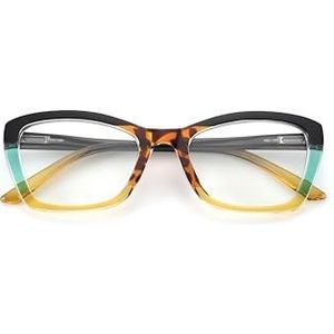 GianMarcoVenturi Bari leesbril Multicolor Geel +2.00, geel meerkleurig, 2 Diottria