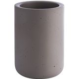 APS ELEMENT flessenkoeler van beton - met meubelbeschermende onderkant - voor 0,7-1,5 liter flessen - Ø 12/10 cm, hoogte 19 cm, grijs
