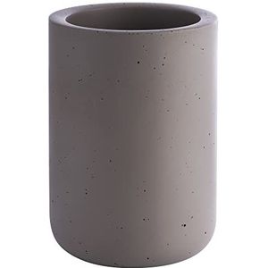 APS ELEMENT flessenkoeler van beton - met meubelbeschermende onderkant - voor 0,7-1,5 liter flessen - Ø 12/10 cm, hoogte 19 cm, grijs