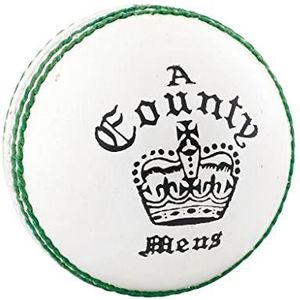 Readers Unisex's County Crown Cricket Ball 5oz, Wit, Vrouwen,1A2671W02