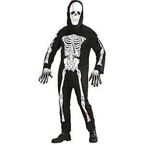 Widmann - Kostuum skelet, Day of The Dead, skelet, Halloween, carnavalskostuums
