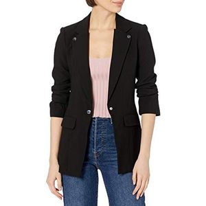 Armani Exchange Casual blazer voor dames, zwart, eén maat grote maten