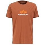 Alpha Industries - T-shirt Basic - Hazel Brown - Korte Mouwen