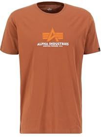 Alpha Industries - T-shirt Basic - Hazel Brown - Korte Mouwen