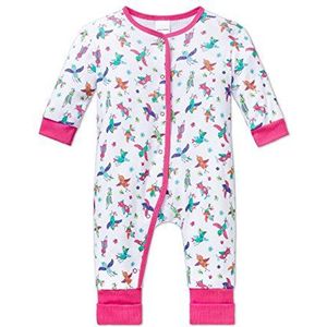 Schiesser Tweedelige pyjama voor babymeisjes, met Vario voet, meerkleurig (multicolor 904), 74 cm