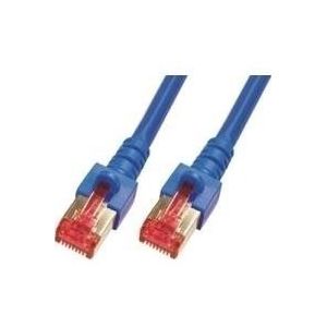 M-Cab 1m Cat6 S-FTP netwerkkabel S/FTP (S-STP) blauw