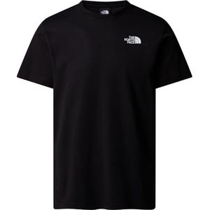 THE NORTH FACE NF0A89FPJK31 Heren Verticaal SS Tee T-shirt Heren TNF ZWART Maat XXL, Zwart, XXL