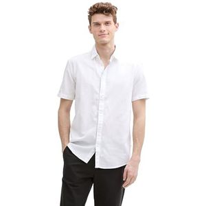 TOM TAILOR heren overhemd, 20000 - wit, XL