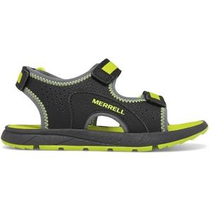 Merrell Panther Sandal 3.0 Sportsandalen, zwart/HI VIZ, 37,5 EU, Black Hi Viz, 37.5 EU