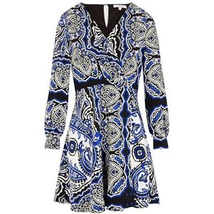 MORGAN Jurk, Green Nautical Imp, 32