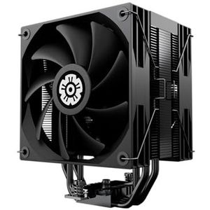 ENERMAX ETS-T41D CPU-koeler - Zwart - Aluminium - Inclusief Dow Corning TC-5888