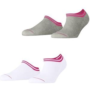 Esprit - Base Stripe - Enkelsokken - Veelkleurig - Biologisch Katoen - 2-Pack