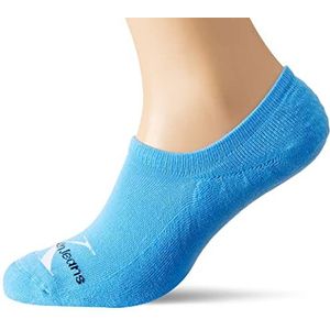 Calvin Klein Heren Logo High Cut Footie 1 pak sokken, Blue Crush, One Size, Blue Crush., Eén maat