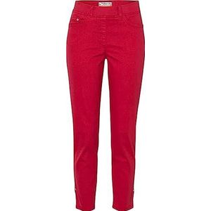Raphaela by Brax Lavina Fringe Light Coloured Denim Jeans, Hot Red, 38K Dames, Rood, 34 NL