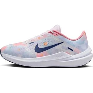 NIKE W Air Winflo 10 PRM, laag dames, meerkleurig (Pearl Pink Midnight Navy Coral Chalk), 44 EU