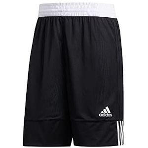 adidas Heren 3G SPEED REVERSIBLE SHORTS, Black/White, XXL